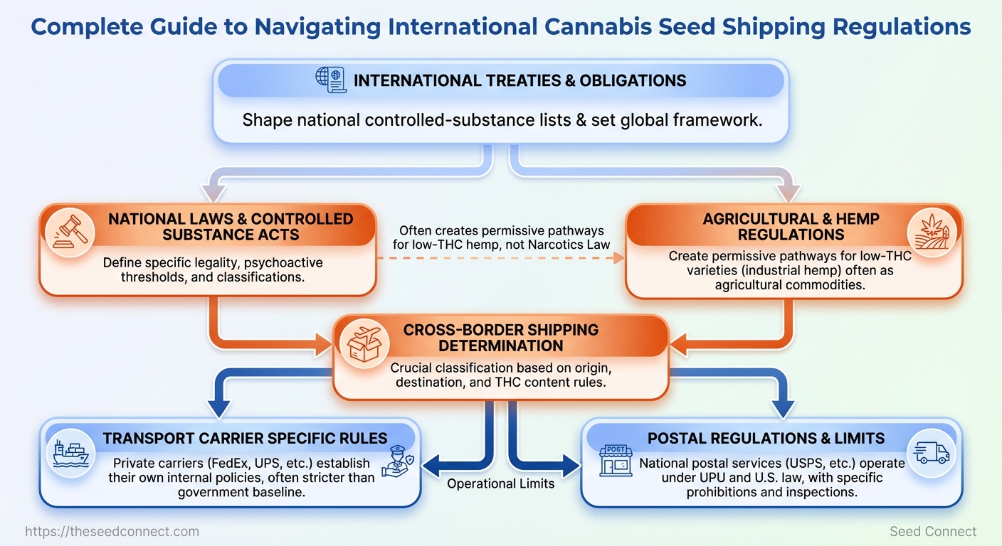 Complete Guide to Navigating International Cannabis Seed Shipping  Regulations - Cannabis Growers Blog